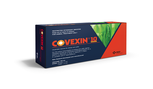 Covexin 10 is a 10-in-1 clostridial vaccine to protect sheep and cattle against clostridial diseases