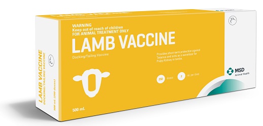 Choose Lamb Vaccine for immediate tetanus protection